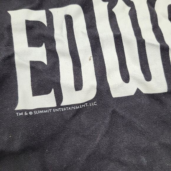 Team Edward Twilight Black Tote Bag - Picture 2 of 7